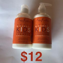 Shea Moisture Mango & Carrot Kids Hair Care Set
