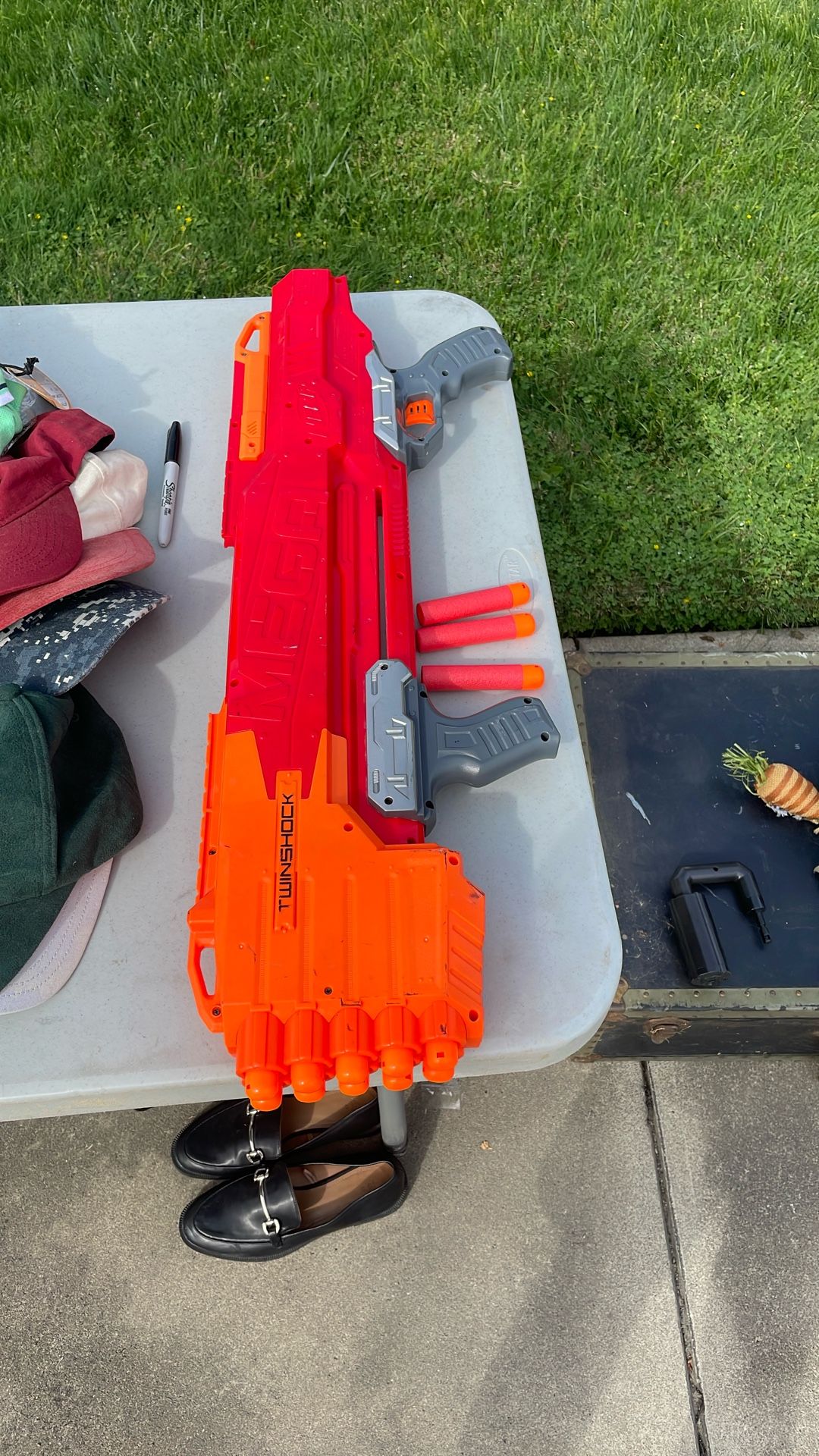 Mega Nerf Twin Shock Semi Auto