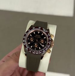 Seiko Mod: Rose Gold Chocolate Daytona
