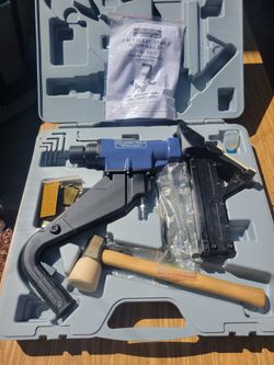 2 in 1 cleat/staple floor nailer