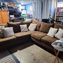 Brown Sectional