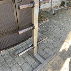 Vertical Weight Plate Tree Rack - Commercial Duty