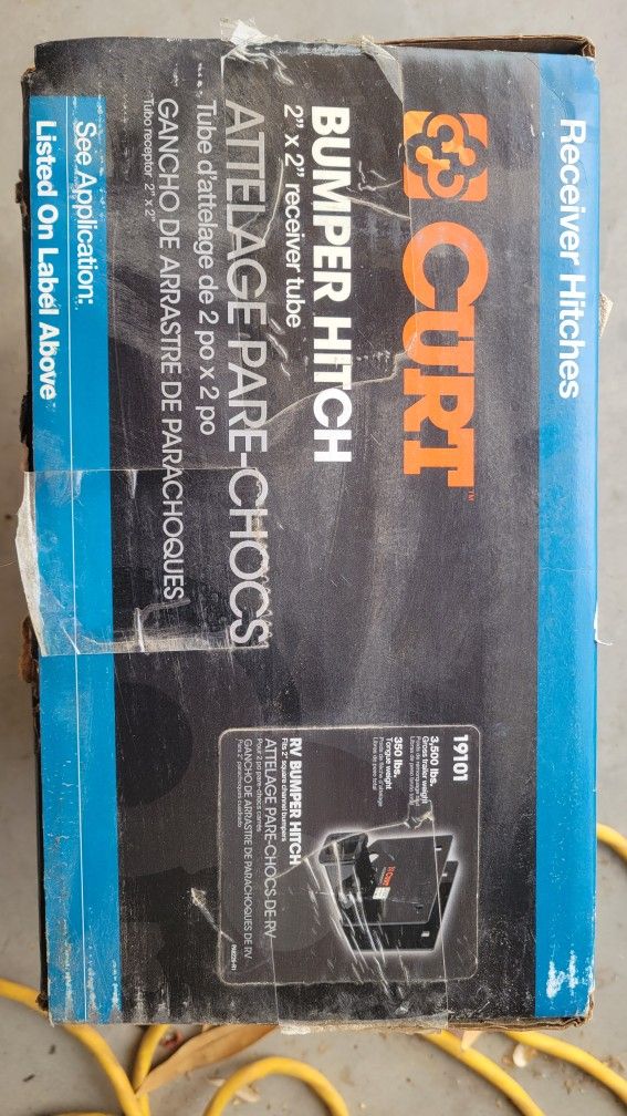 Curt Bumper Miunt Receiver Hitch