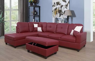 Nice sectional & Ottoman
