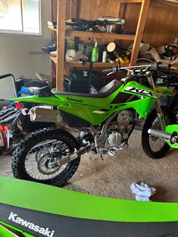 2025 KLX 300  230 miles ridden