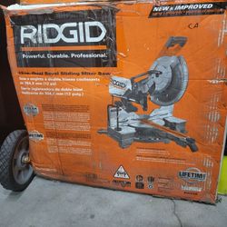 Ridgid 12 In. Miter Saw Slinging 