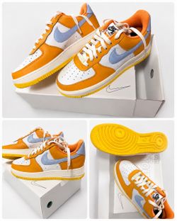 Nike By Kristina Air Force 1 Low Women’s Size 8 – Orange/White/Lilac + Box
