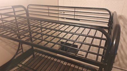 Black Bunk Bed Frame