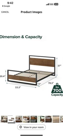 full size Bed