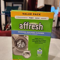 New affresh 6 Count Washing Machine Cleaner Tablets  unopened 