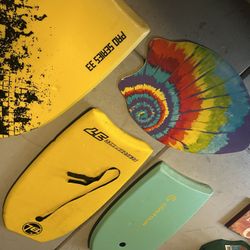 Boogie Surfing  Boards And Skim Board All Four For 50 