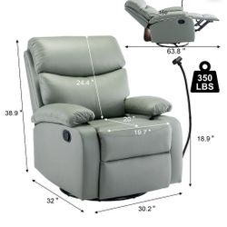 New RECLINER Swivel Couch