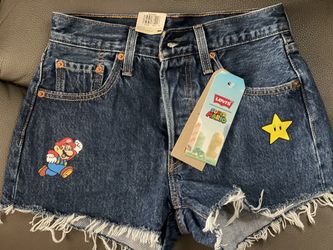Levi’s Super Mario Women Shorts Size 24 