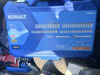 KOBALT 55 Pc Mechanic Tool Set