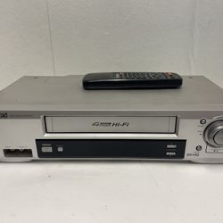 Philips VCR VHS 4 Head VIDEO Cassette Player VR674CAT21 WITH REMOTE - Tested