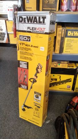 DEWALT 17" (431.8 mm) 60V MAX* BRUSHLESS ATTACHMENT CAPABLE STRING TRIMMER (TOOL ONLY)