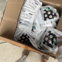 Face Mask, Thermometer, Alcohol Wipes, Makeup Brushes 