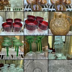 Vintage Original Glassware Sale