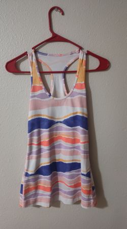 Striped Lululemon Tank