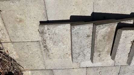 Gray pavers for sale full cut and quarter pieces