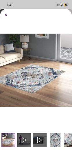 Blue Area Rug