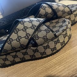 Gucci Platform Slides