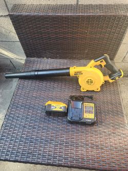 Blower dewalt nueva pila 6.0 y cargador