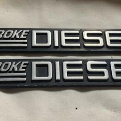 99-02 Ford F250 F350 7.3 7.3L Powerstroke Turbo Diesel V8 Door Badge Emblem