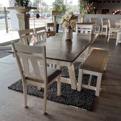 Table 4 Chairs And Bench