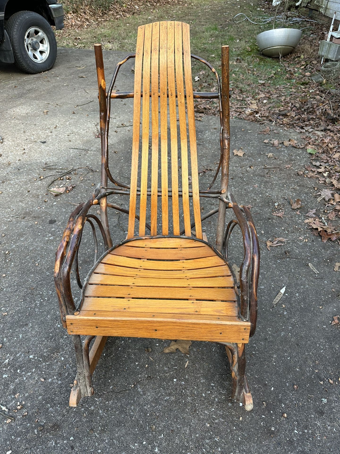 Handmade Amish Rocking Chair