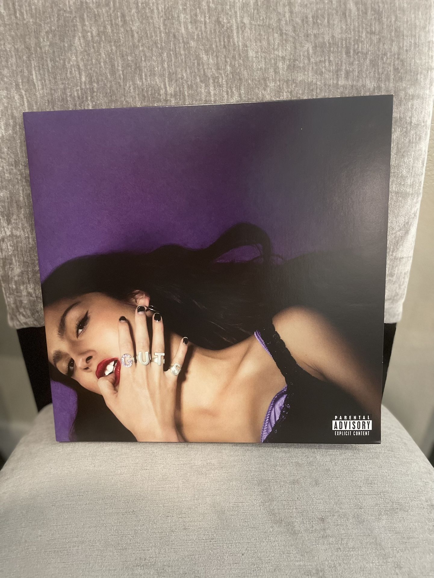 Olivia Rodrigo GUTS Vinyl Autographed Photo