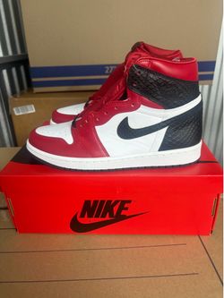 Jordan 1 Retro High Satin Red Size 9.5&11 W