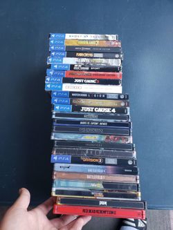 Limited edition Steelbook at $65! Per Game or 2 for $120!. Playstation 4 5 PS4 PS5 Games. $40! Per Control. 2 for $70! Or 4 for $120!. All works 100%