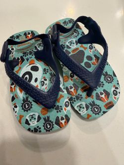Havaianas Boys Blue Slipper size 5 Children’s