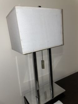 Metal Chrome Lamp