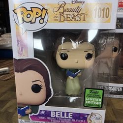 Funko Pop Belle 1010 Eccc Shared Spring Con Beauty And The Beast Disney