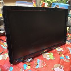 20" Dell monitor, model E1912H, 100-240V, 50-60Hz. VGI