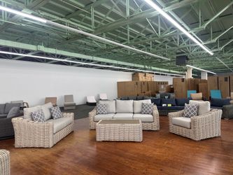 High end outdoor patio set