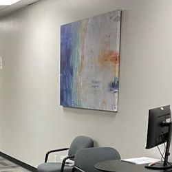 Large Abstract Art Canvas Print