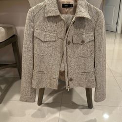 Women's Jacket & Skirt 2-Piece Set for Autumn Winter