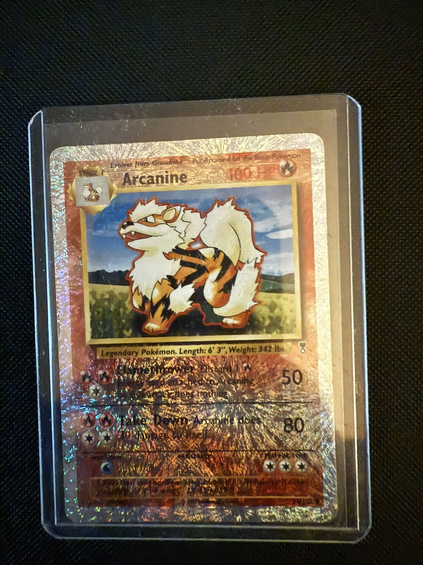 Pokémon Arcanine 36reverse Holo Legendary Collection