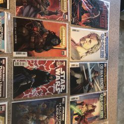 Selling Lot Of Star Wars Comics