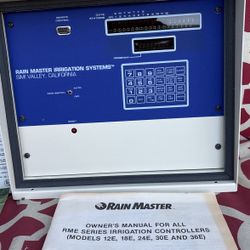 Rain, Master  Irrigation sprinkler clock