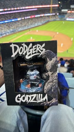 Godzilla x Dodgers bobble head