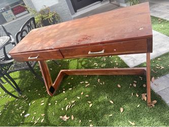 Wood desk