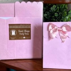 12 PINK Party Favor Boxes with Bow