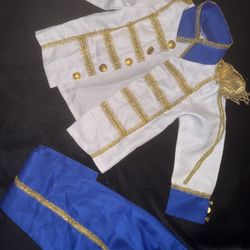Boys Prince Charming Costume - Kids Medieval Royal King Outfit 