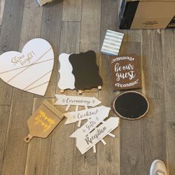 Wedding/event Signs/ Decal/decor 