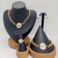 Stainless Steel Necklace Set