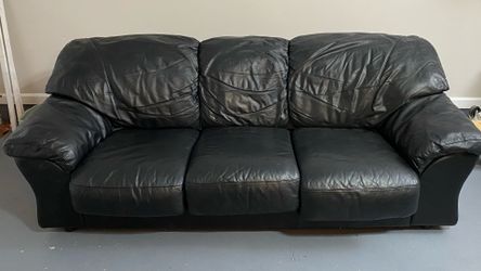 FREE Leather Couch Natuzzi Italian Leather FREE